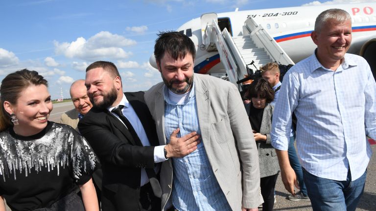 Руководитель портала РИА Новости Украина Кирилл Вышинский в аэропорту Внуково Руководитель портала РИА Новости Украина Кирилл Вышинский в аэропорту Внуково