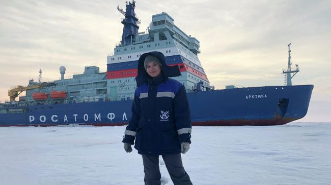 Второй помощник капитана предприятия Росатома Атомфлот Нина Вдовина Второй помощник капитана предприятия Росатома Атомфлот Нина Вдовина