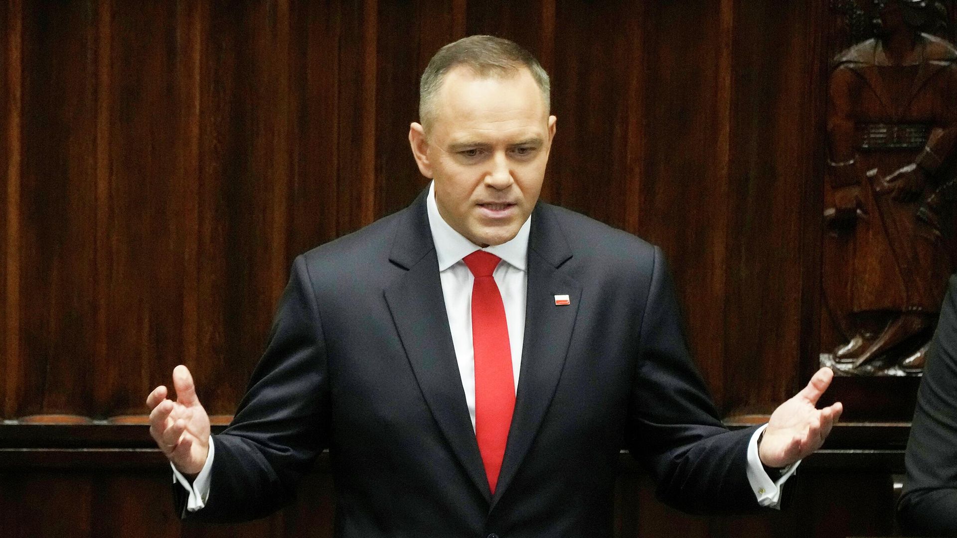 Президент Польши Кароль Навроцкий Президент Польши Кароль Навроцкий - РИА Новости, 1920, 01.12.2025