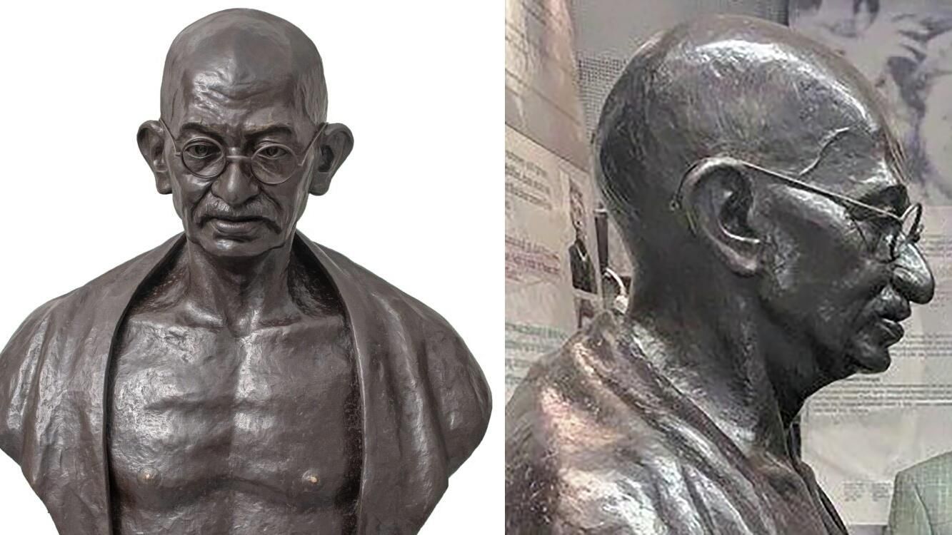 Бюст Махатмы Ганди - РИА Новости, 1920, 26.08.2025