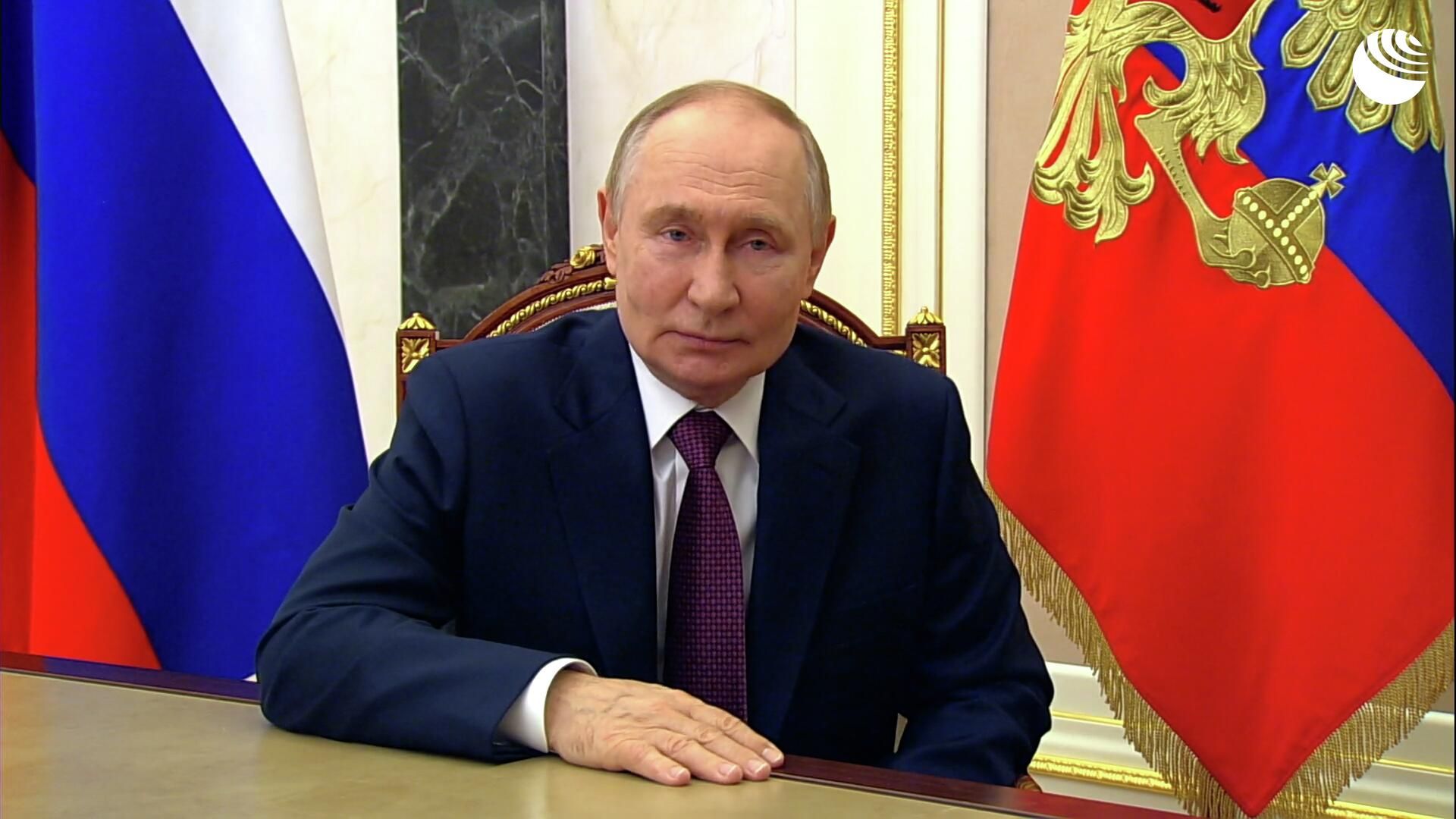 Поздравительная речь Путина в честь Дня шахтера_ЭМБАРГО - РИА Новости, 1920, 31.08.2025