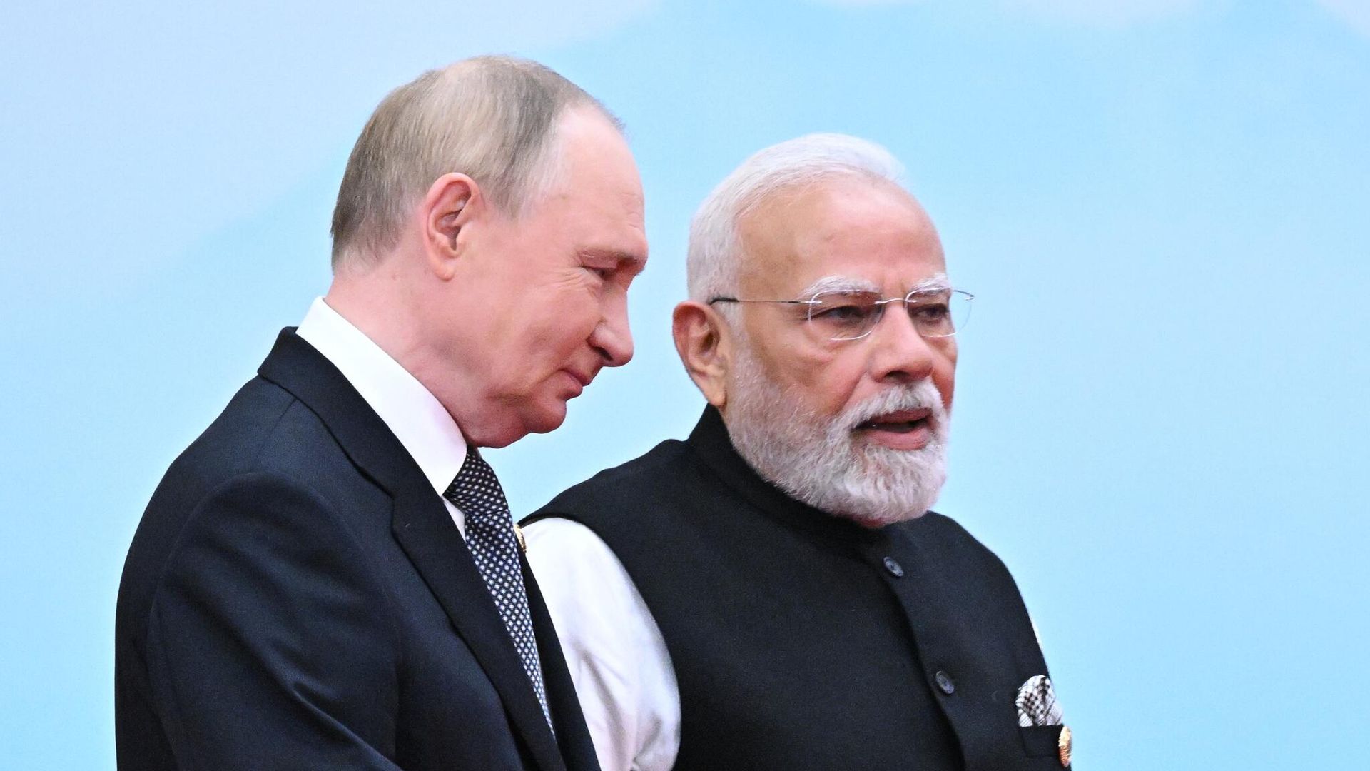 Владимир Путин и премьер-министр Индии Нарендра Моди Владимир Путин и премьер-министр Индии Нарендра Моди - РИА Новости, 1920, 01.09.2025