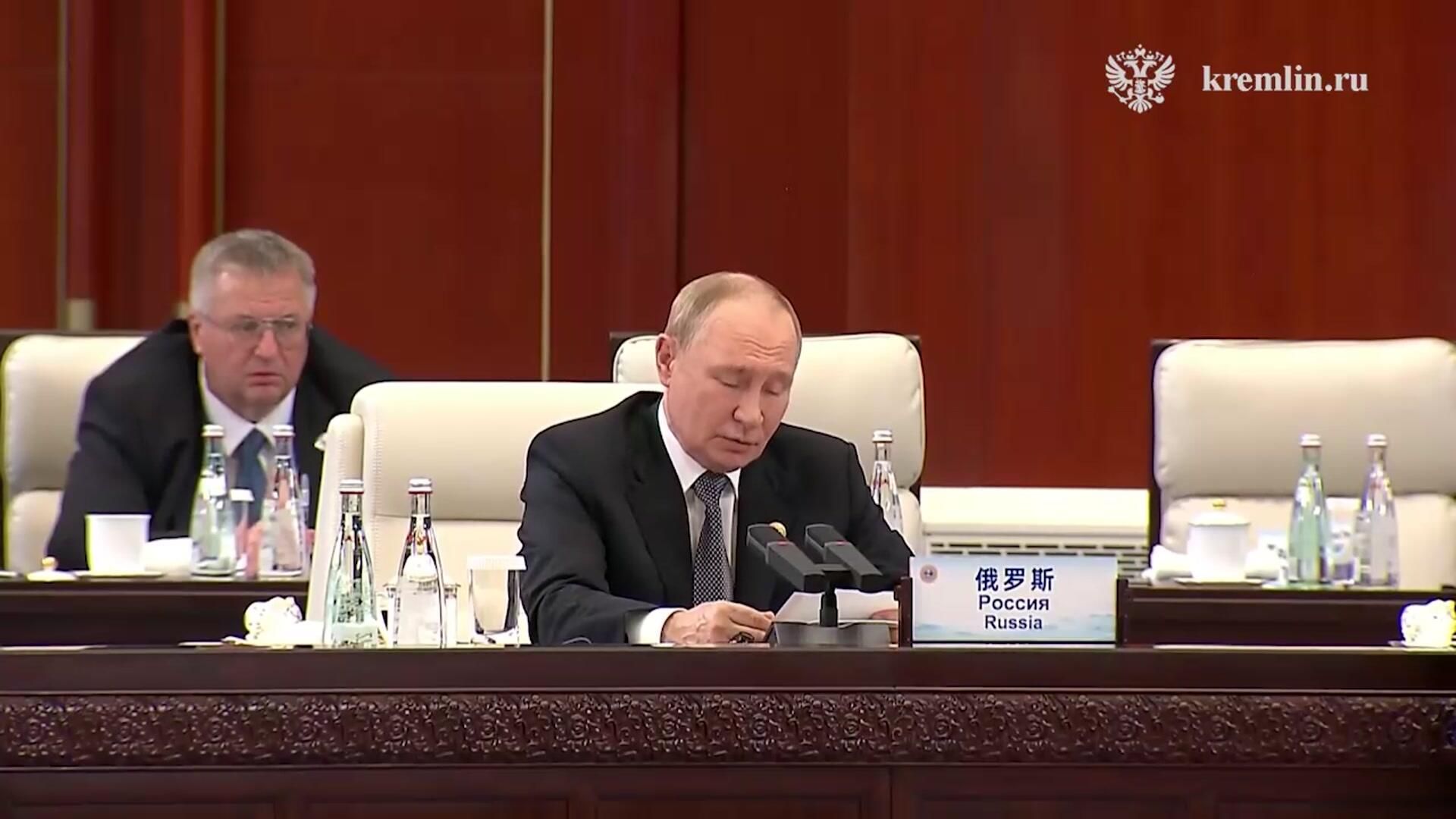 Выступление Путина на заседании Совета глав государств-членов ШОС - РИА Новости, 1920, 01.09.2025
