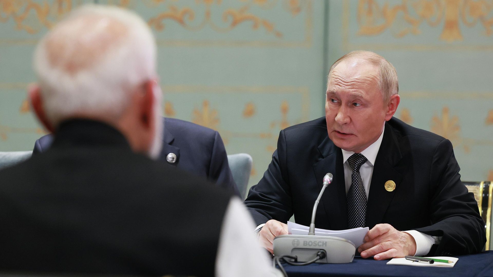 Президент РФ Владимир Путин во время встречи с премьер-министром Индии Нарендрой Моди Президент РФ Владимир Путин во время встречи с премьер-министром Индии Нарендрой Моди - РИА Новости, 1920, 02.12.2025