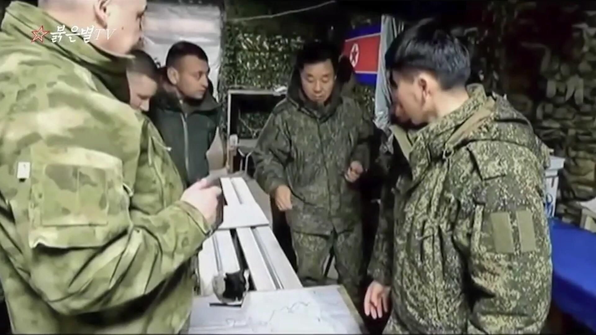 Кадры из документального фильма о северокорейских бойцах в Курской области Кадры из документального фильма о северокорейских бойцах в Курской области - РИА Новости, 1920, 01.09.2025