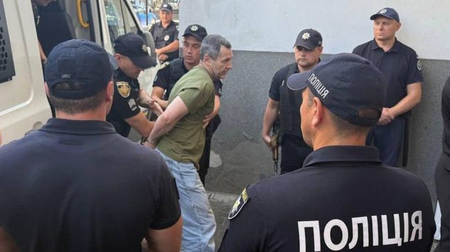Подозреваемый в убийстве Андрея Парубия в суде