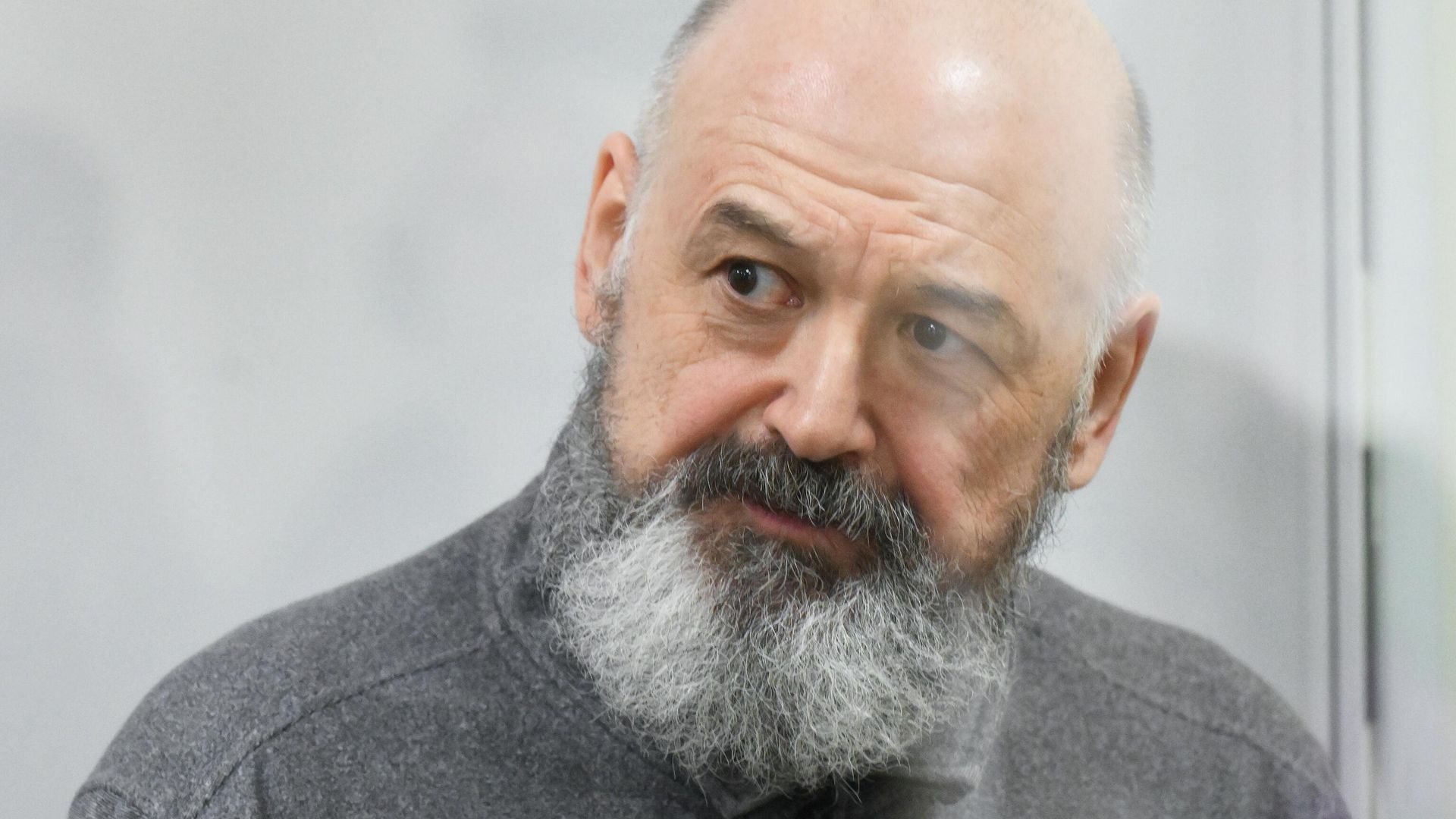 Генерал-майор Александр Оглоблин во время оглашения приговора в 235-м гарнизонном военном суде Москвы - РИА Новости, 1920, 02.09.2025