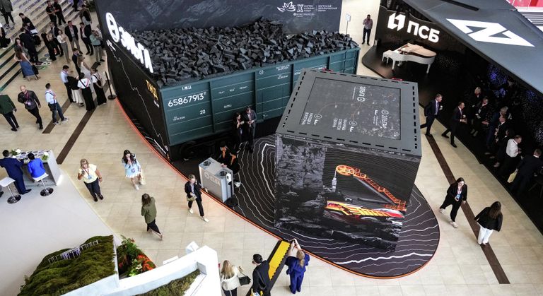 Стенды компании Эльга и банка ПСБ на ВЭФ-2025 Стенды компании Эльга и банка ПСБ на ВЭФ-2025