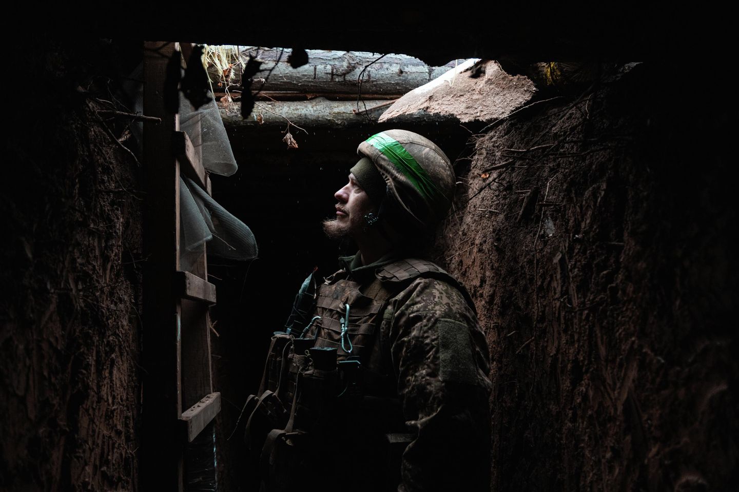 Украинский военнослужащий Украинский военнослужащий