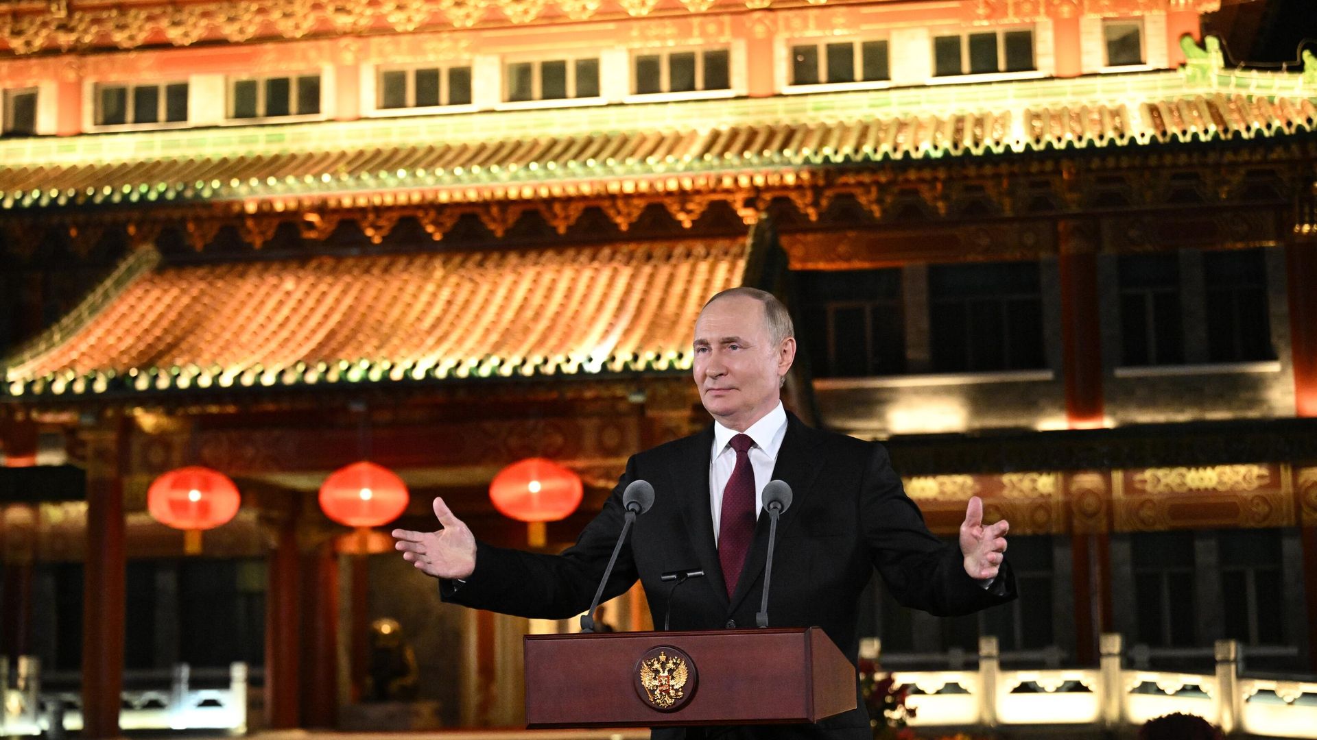 Президент России Владимир Путин во время визита в Китай Президент России Владимир Путин во время визита в Китай - РИА Новости, 1920, 18.05.2026