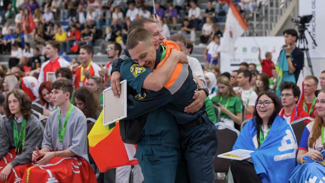 Церемония награждения финала чемпионата Профессионалы в Калуге