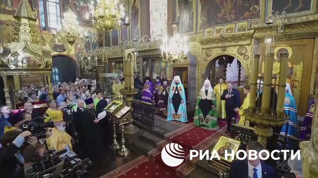 Вручение ордена равноапостольной княгини Ольги III степени Маргарите Симоньян