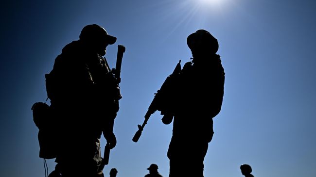 Российские военнослужащие