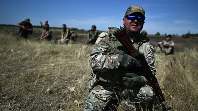 Российский военнослужащий