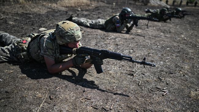 Российские военнослужащие