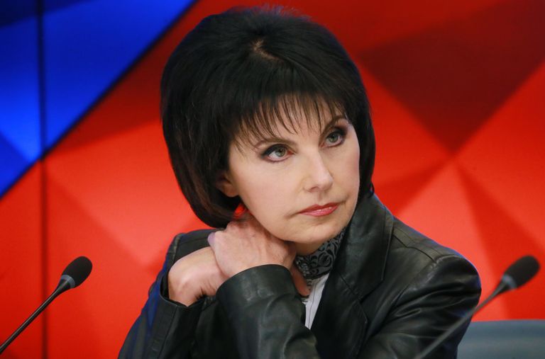 Попечитель Cancer Fund, тележурналистка Татьяна Миткова во время пресс-конференции, посвященной благотворительному проекту Cancer Fund по развитию онкологической помощи, в Международном мультимедийном пресс-центре МИА Россия сегодня в Москве Попечитель Cancer Fund, тележурналистка Татьяна Миткова во время пресс-конференции, посвященной благотворительному проекту Cancer Fund по развитию онкологической помощи, в Международном мультимедийном пресс-центре МИА Россия сегодня в Москве