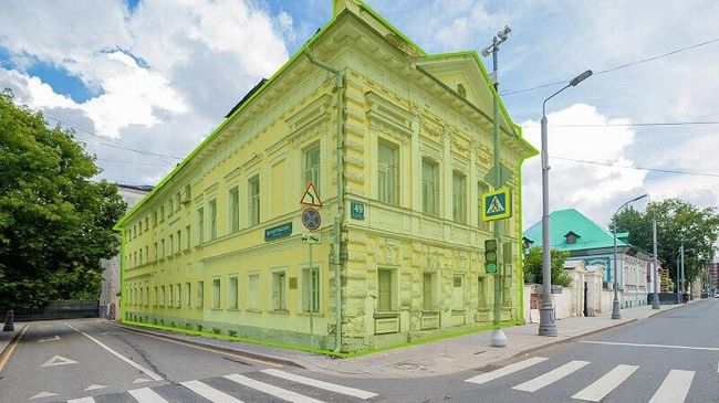 Особняк XVIII века в Таганском районе Москвы