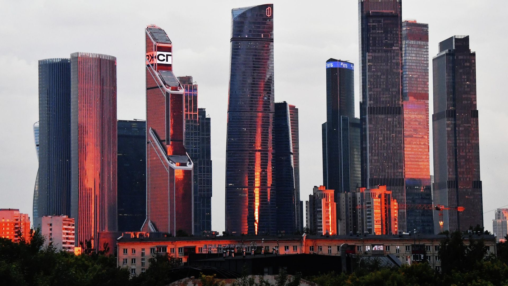 Небоскребы делового центра Москва-сити Небоскребы делового центра Москва-сити - РИА Новости, 1920, 03.12.2025