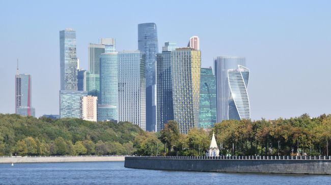 Вид на Москву