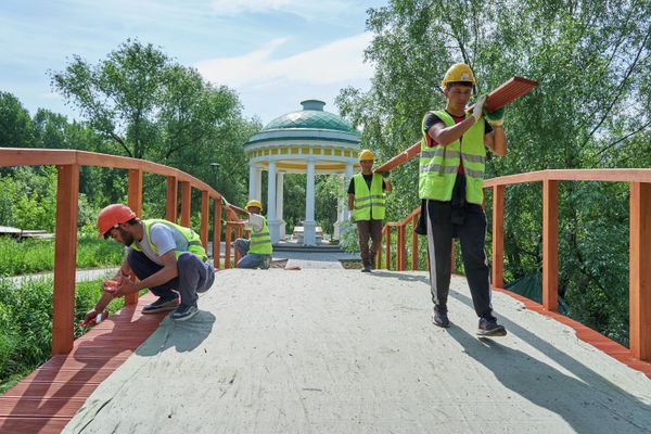 Благоустройство парка Яуза