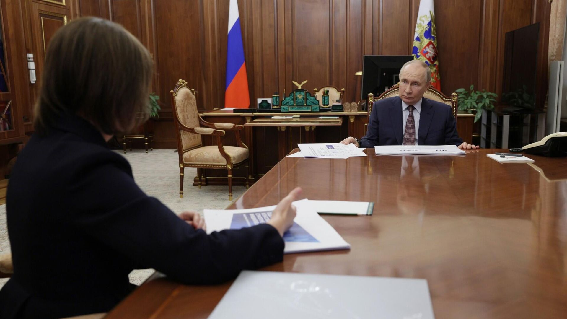 Владимир Путин провел встречу с генеральным директором Агентства стратегических инициатив Светланой Чупшевой - РИА Новости, 1920, 11.09.2025