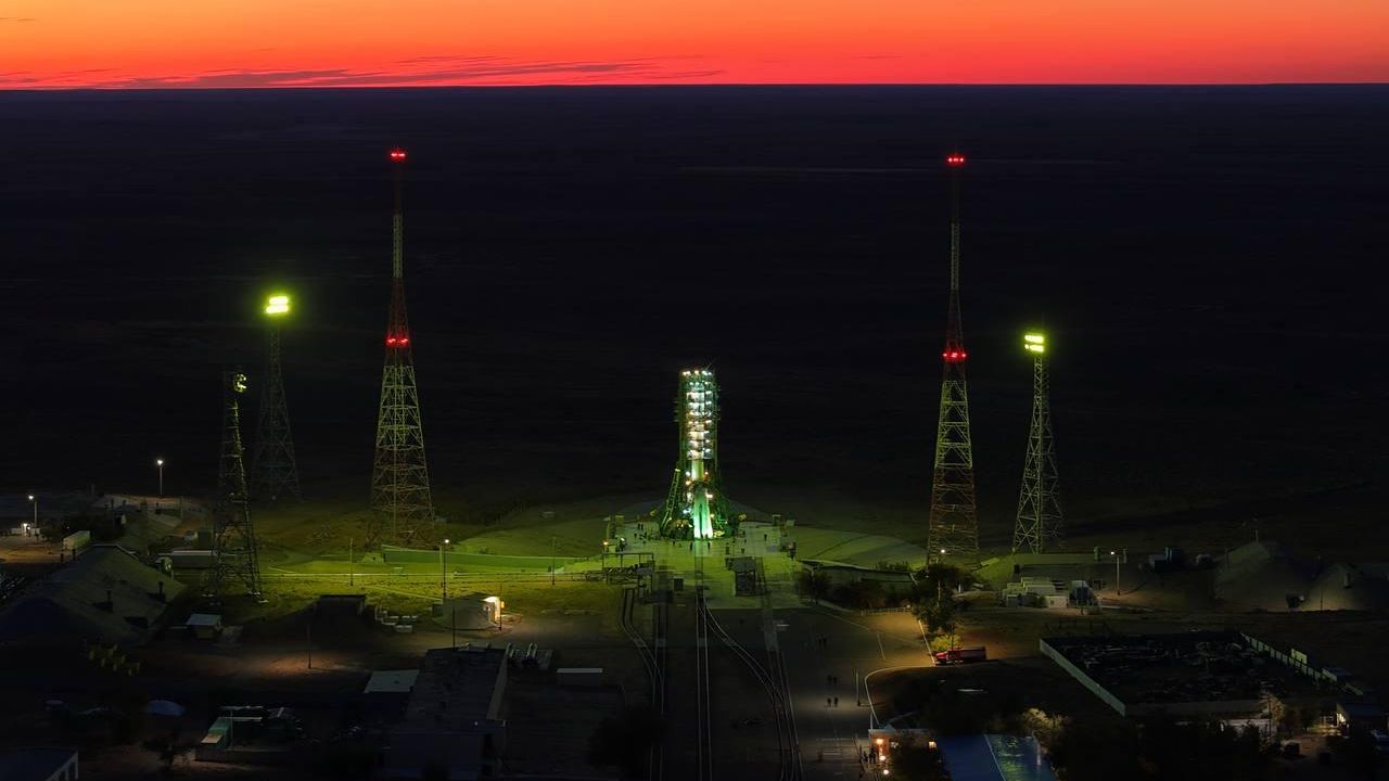 Ракета Союз-2.1а с грузовым кораблем Прогресс МС-32 на стартовой площадке космодрома Байконур Ракета Союз-2.1а с грузовым кораблем Прогресс МС-32 на стартовой площадке космодрома Байконур - РИА Новости, 1920, 11.09.2025
