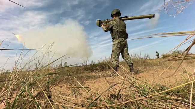 Военнослужащие с ПЗРК