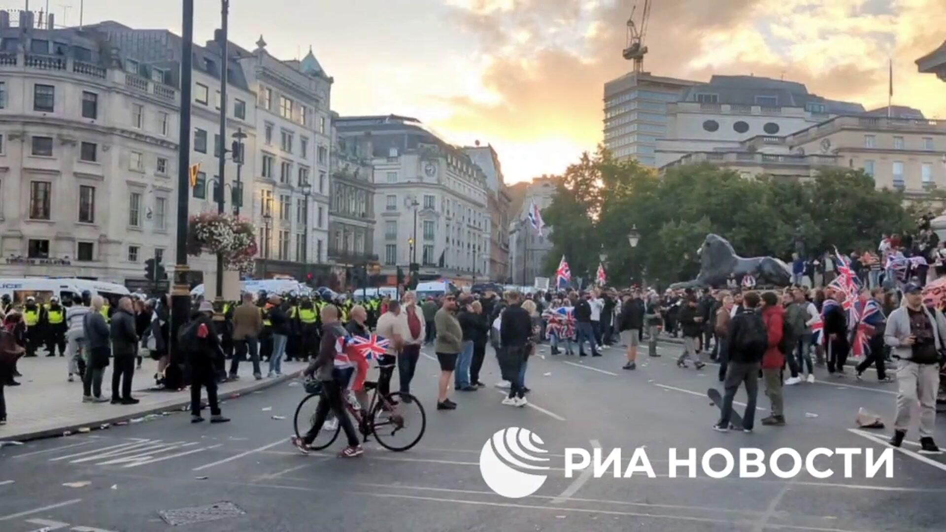 Окончание акции Соединим королевство в Лондоне Окончание акции Соединим королевство в Лондоне - РИА Новости, 1920, 13.09.2025