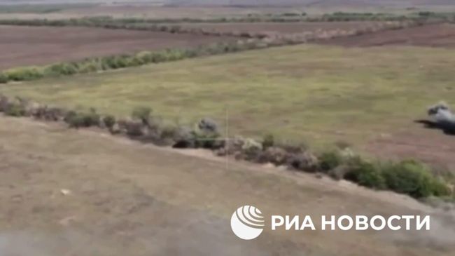 Видео об освобождении населенного пункта Ольговское в Запорожской области