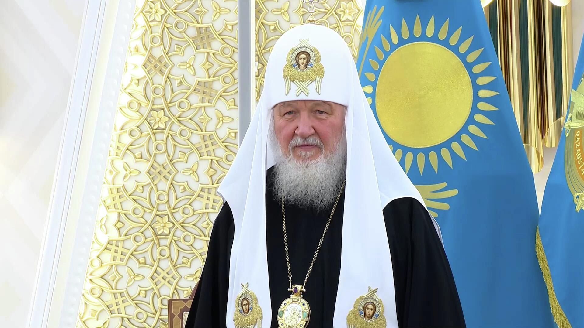 Награждение патриарха Кирилла орденом Золотой орел  - РИА Новости, 1920, 17.09.2025
