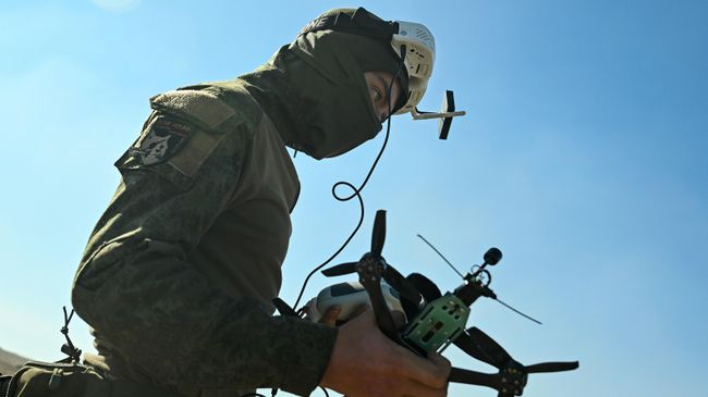 Российский военнослужащий