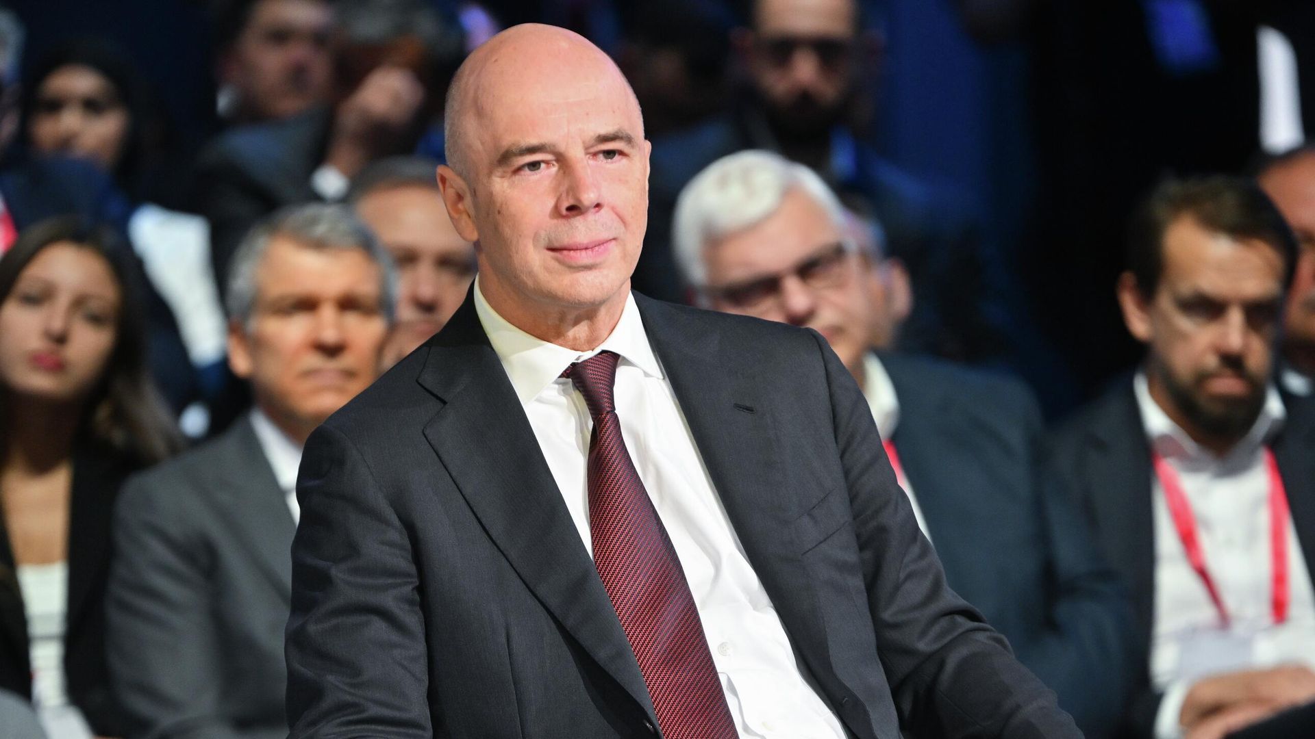 Министр финансов Антон Силуанов на пленарном заседании Финансовая система: вызовы и задачи - РИА Новости, 1920, 18.09.2025