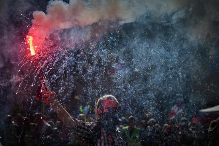 Протесты в Париже Протесты в Париже