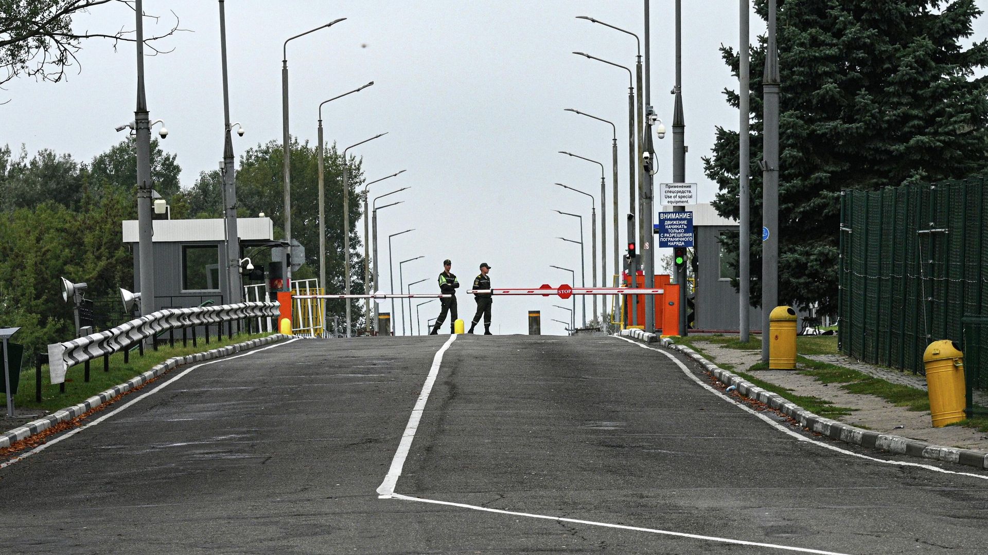 Пропускной пункт Варшавский мост на белорусско-польской границе Пропускной пункт Варшавский мост на белорусско-польской границе - РИА Новости, 1920, 23.09.2025