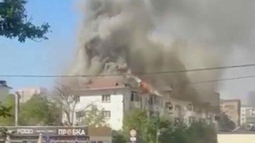 Последствия атаки ВСУ на Новороссийск Последствия атаки ВСУ на Новороссийск - РИА Новости, 1920, 24.09.2025