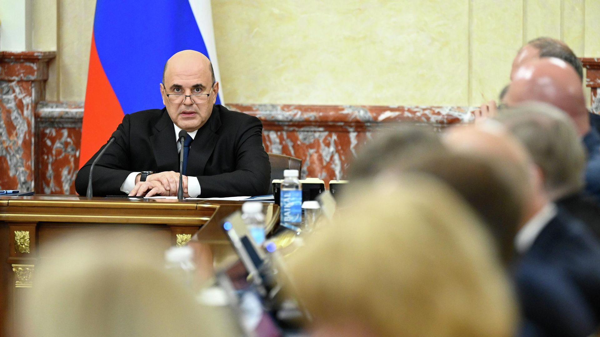 Председатель правительства Михаил Мишустин проводит заседание кабинета министров России - РИА Новости, 1920, 06.11.2025