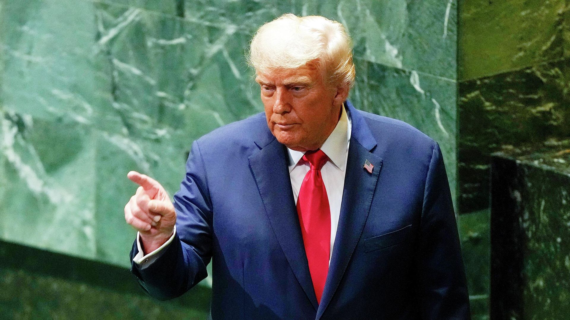 Президент США Дональд Трамп на Генассамблее ООН - РИА Новости, 1920, 30.09.2025