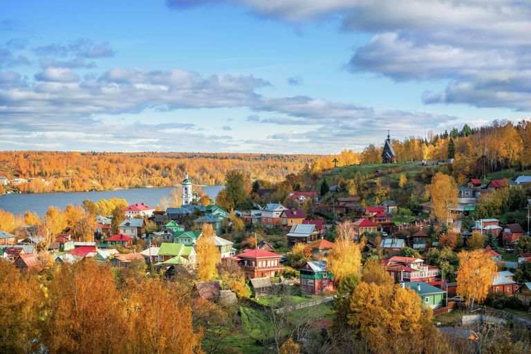 Плёс осенью Плёс осенью