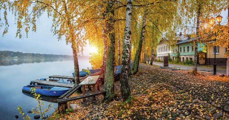 Плёс осенью Плёс осенью