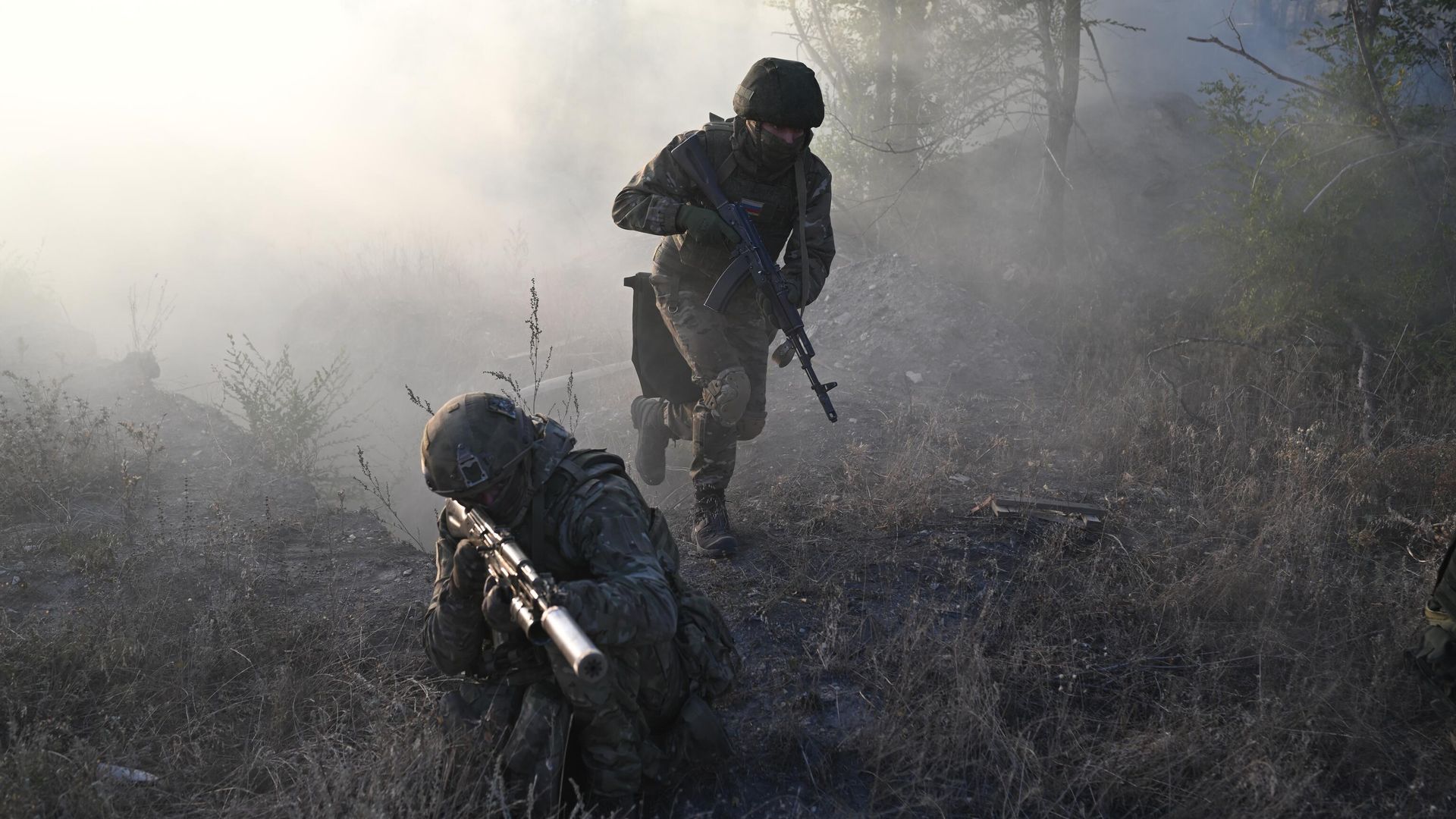 Военнослужащие ВС РФ в зоне проведения СВО Военнослужащие ВС РФ в зоне проведения СВО - РИА Новости, 1920, 12.10.2025