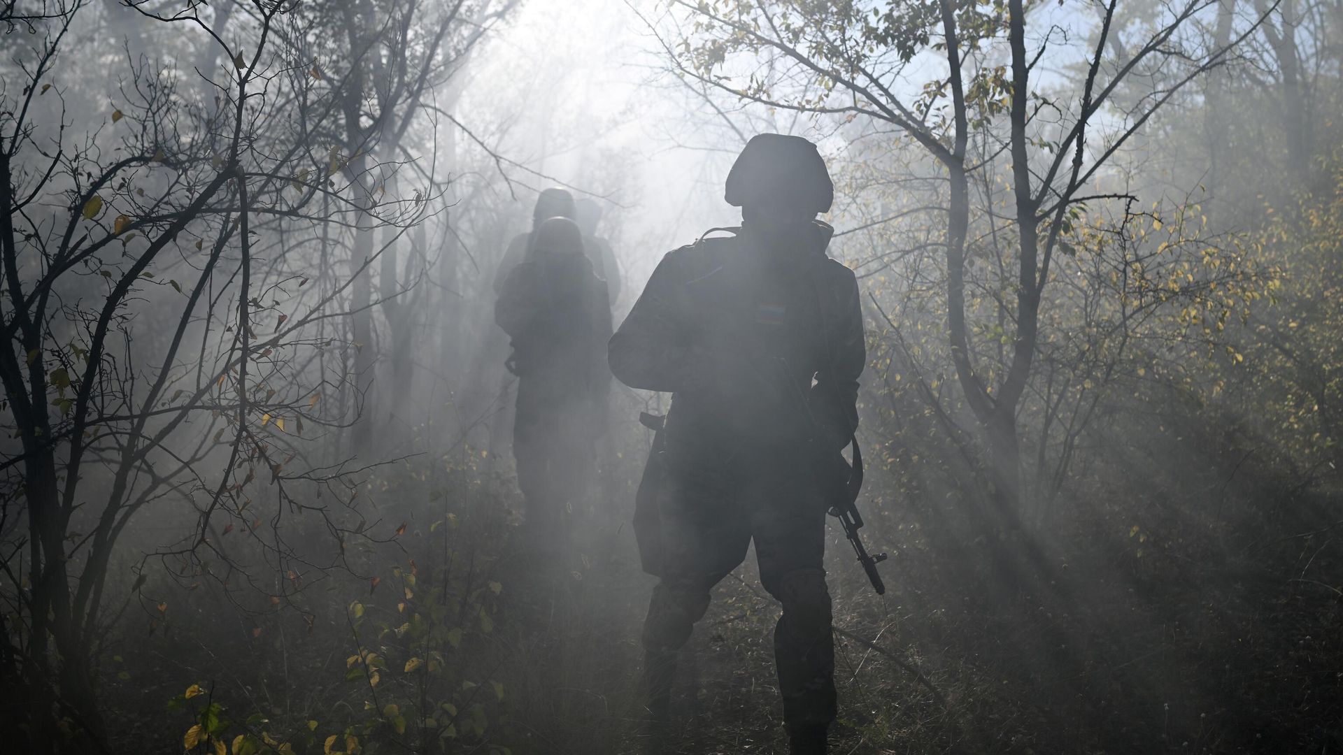 Военнослужащие ВС РФ в зоне проведения СВО Военнослужащие ВС РФ в зоне проведения СВО - РИА Новости, 1920, 18.10.2025