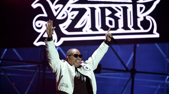Американский рэпер, актер и телеведущий Xzibit выступает на фестивале Уличный драйв в олимпийском комплексе Лужники в Москве