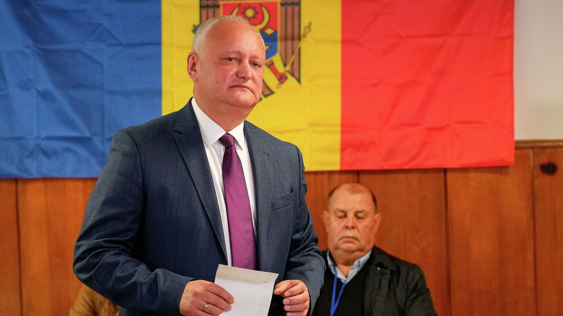 Бывший президент Молдовы Игорь Додон во время голосования на парламентских выборах в Кишинёве, Молдова Бывший президент Молдовы Игорь Додон во время голосования на парламентских выборах в Кишинёве, Молдова - РИА Новости, 1920, 16.02.2026