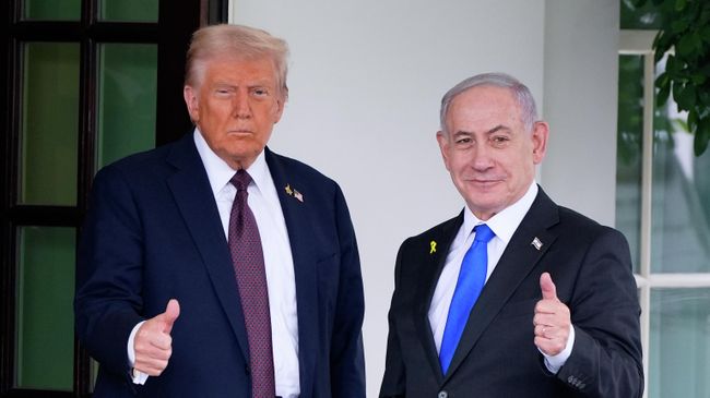 Дональд Трамп и Биньямин Нетаньяху