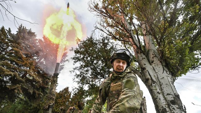 Российский военнослужащий