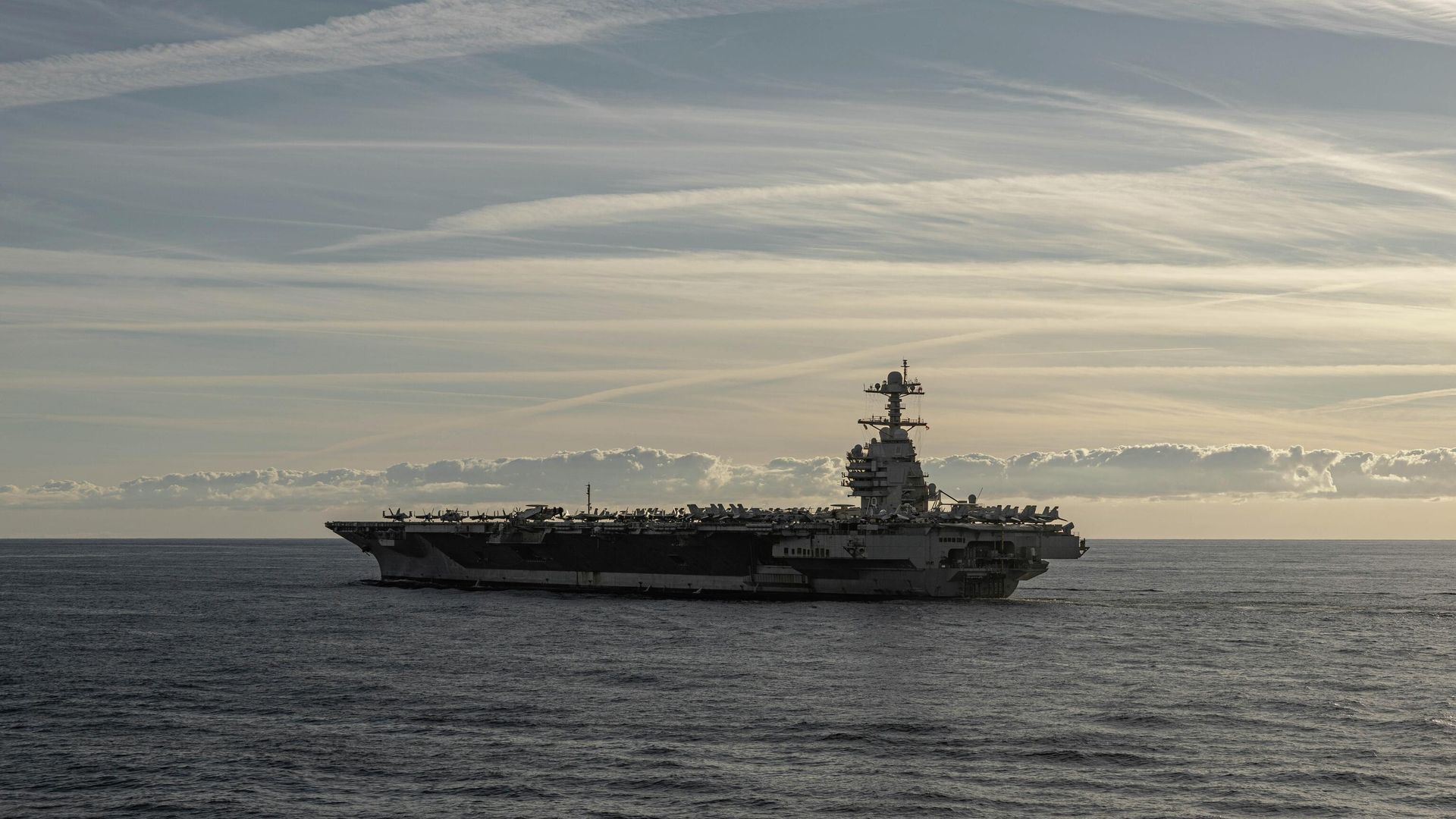 Авианосец ВМС США USS Gerald R. Ford - РИА Новости, 1920, 05.06.2026