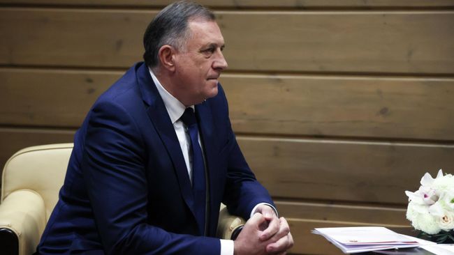 Президент Республики Сербской Боснии и Герцеговины Милорад Додик