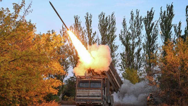 Боевая работа системы дистанционного минирования Земледелие