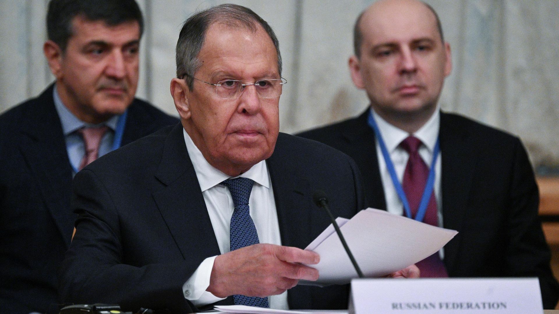 Министр иностранных дел РФ Сергей Лавров на заседании московского формата консультаций по Афганистану. 7 октября 2025 Министр иностранных дел РФ Сергей Лавров на заседании московского формата консультаций по Афганистану. 7 октября 2025 - РИА Новости, 1920, 07.10.2025
