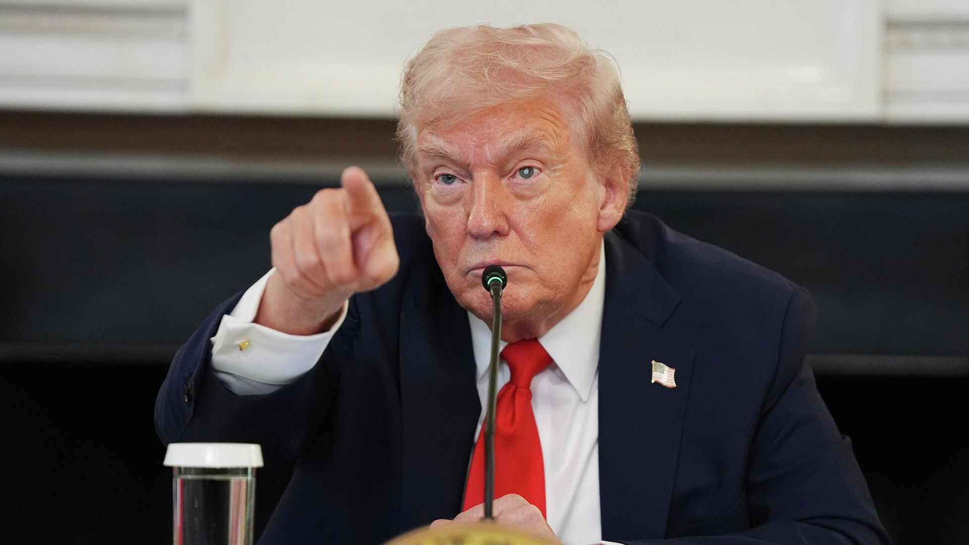 Президент США Дональд Трамп Президент США Дональд Трамп - РИА Новости, 1920, 13.10.2025